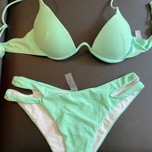 Push up bikini swim suit